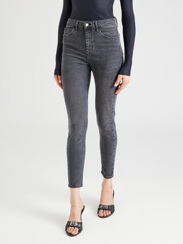 TOPSHOP Slimfit Jeans 'Jamie' i grå: framsida