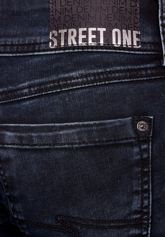 STREET ONE Skinny Jeans in Blau