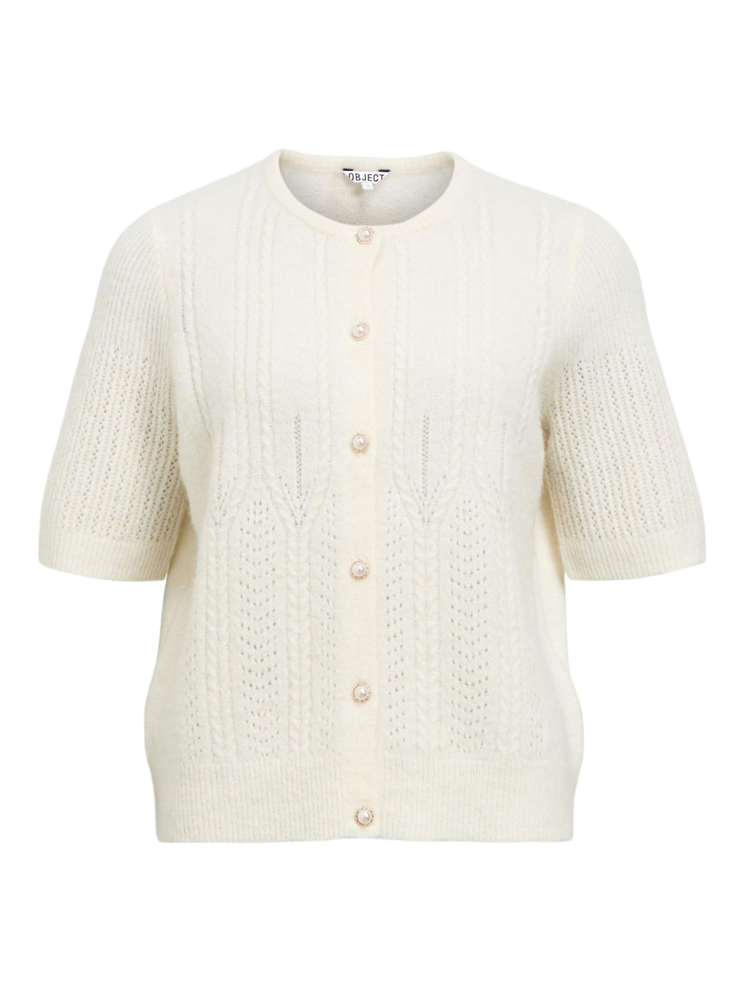 Giacchetta 'Detailed' di OBJECT in bianco: frontale