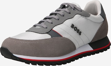 BOSS Black Platform trainers 'Parkour' in Grey: front