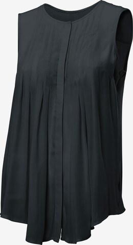 heine Blouse in Zwart: voorkant