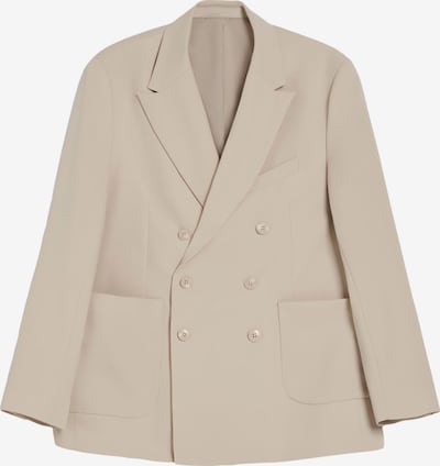 Bershka Veste de costume en beige, Vue avec produit