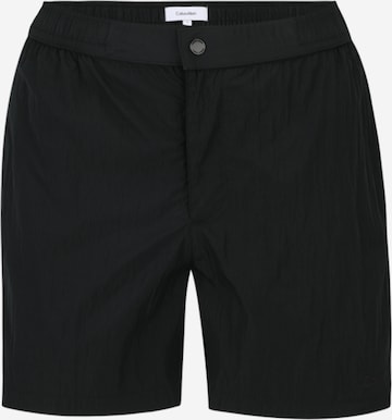 Calvin Klein Swimwear Badshorts i svart: framsida
