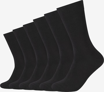 Chaussettes s.Oliver en noir : devant