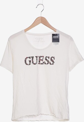 GUESS T-Shirt XL in Weiß: predná strana