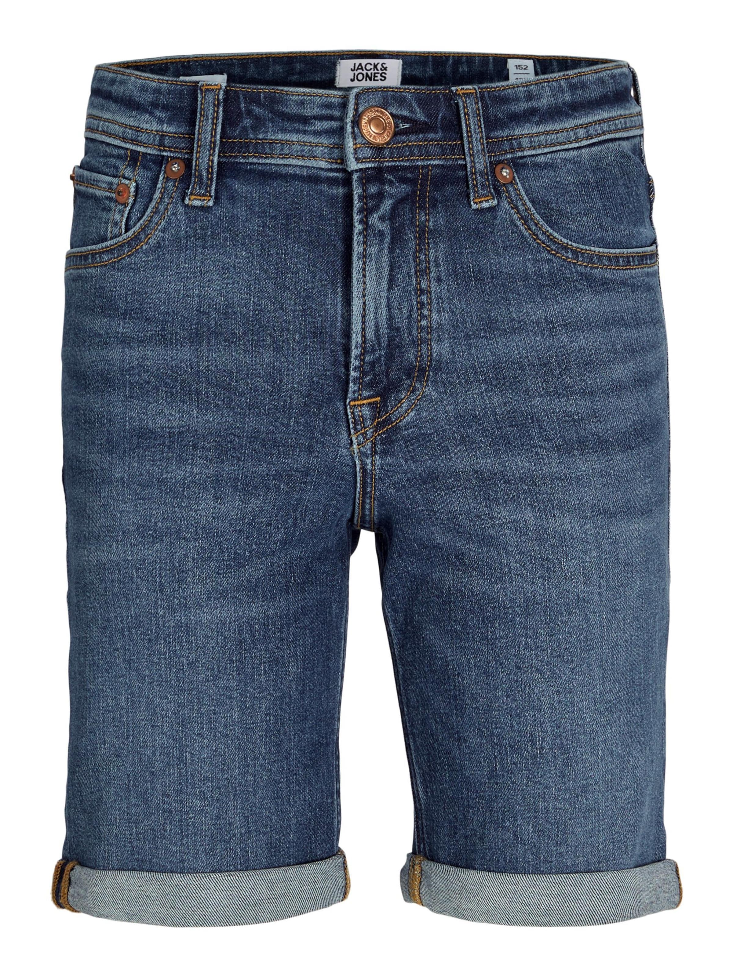 Jack & Jones Junior Regular Jeans in Blauw: voorkant