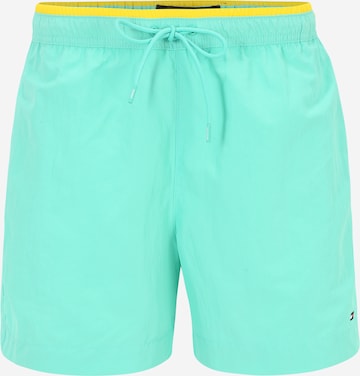 TOMMY HILFIGER Swimming shorts in Green: front