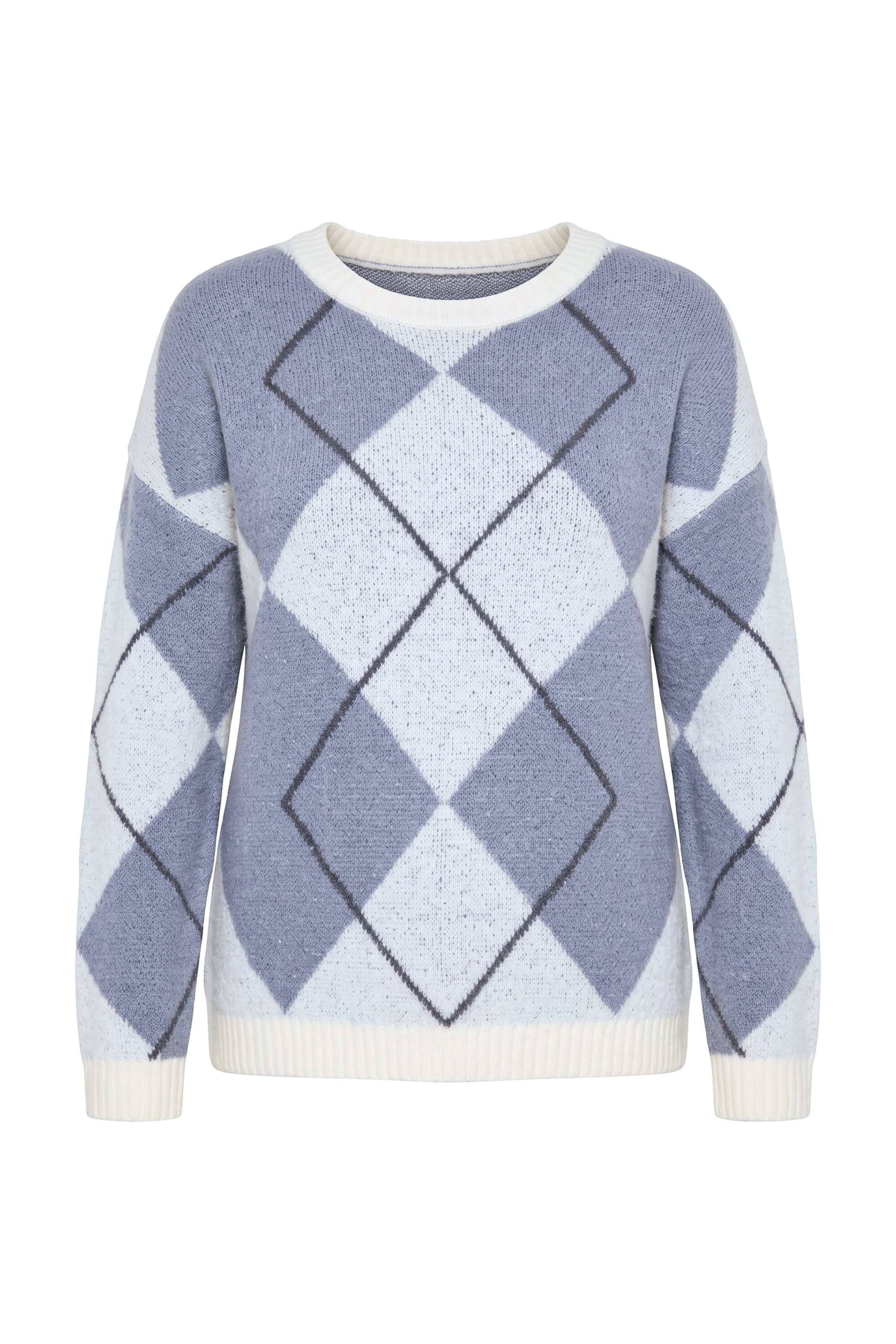 MIAMODA Sweater in Blue: front