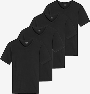 uncover by SCHIESSER Undershirt 'Basic' in Black: front