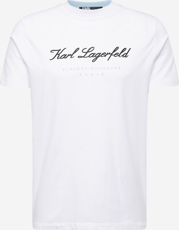 Karl Lagerfeld T-Shirt in Weiß: predná strana