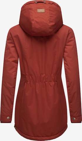 Ragwear Weatherproof jacket 'Zuzka' in Red