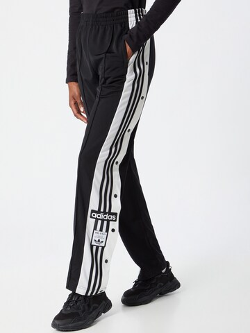 ADIDAS ORIGINALS Loosefit Byxa 'Adicolor Classics Adibreak' i svart: framsida