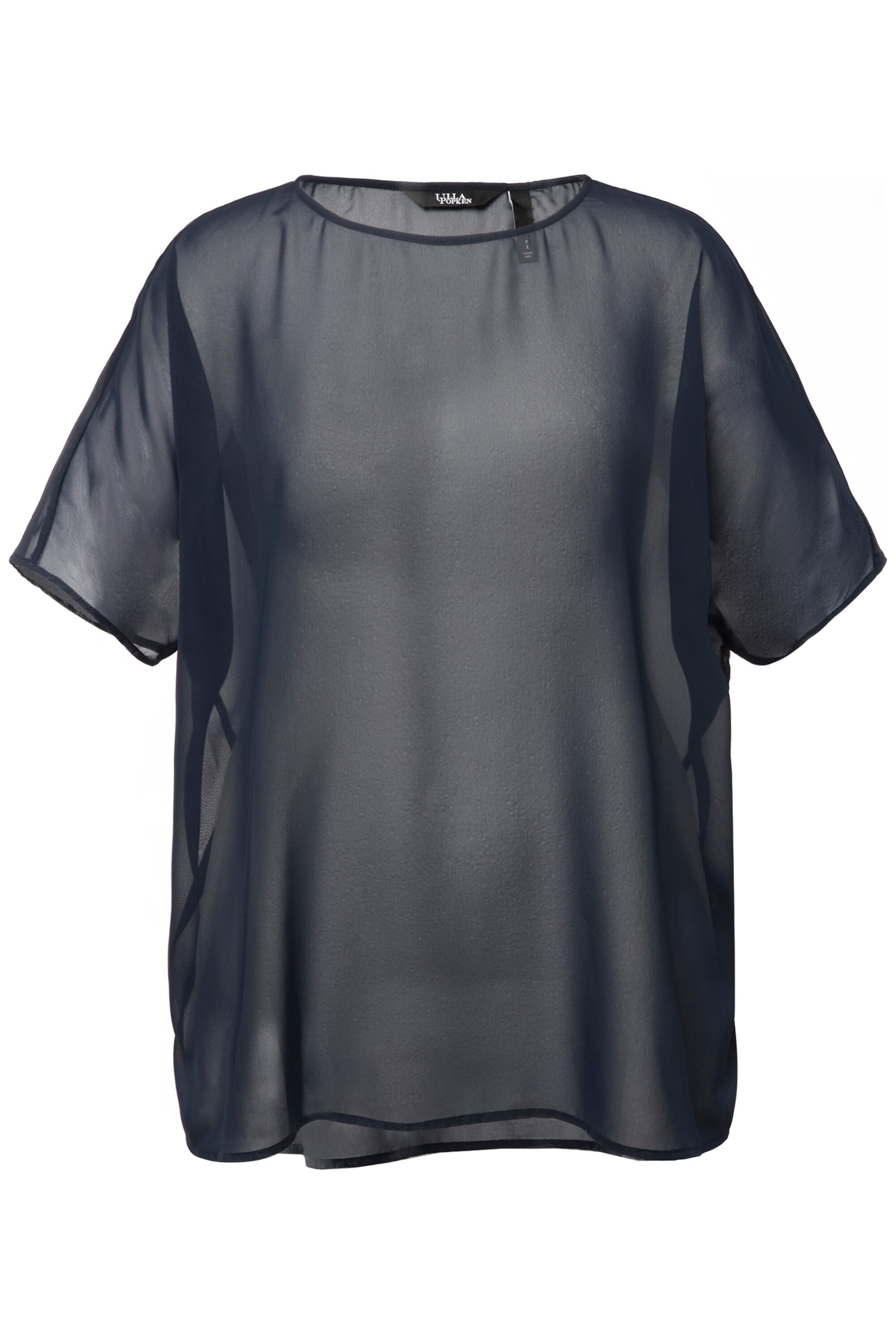 Ulla Popken Blouse in Blauw: voorkant