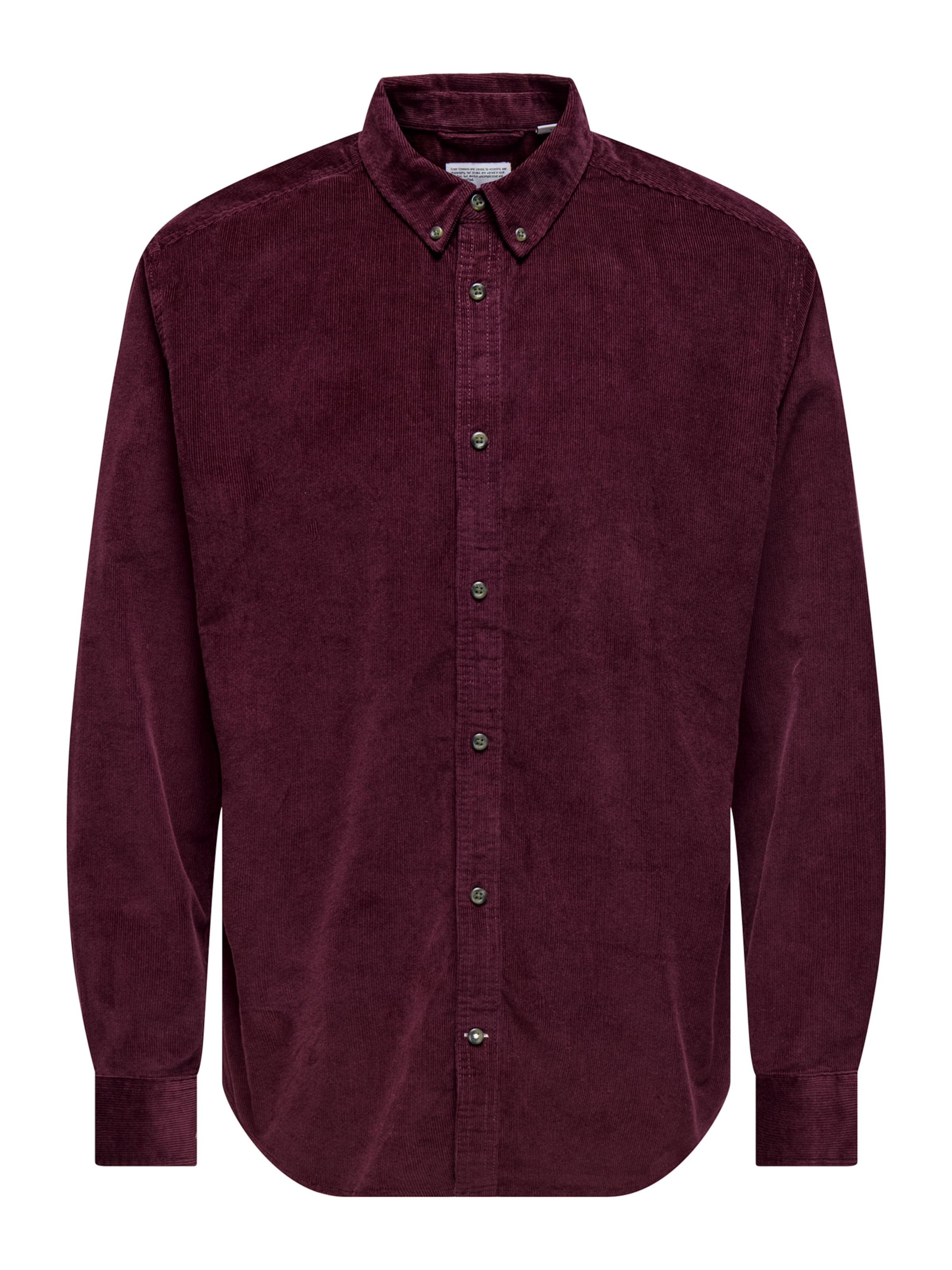 Only & Sons Button Up Shirt 'ONSMICHAEL' in Red: front