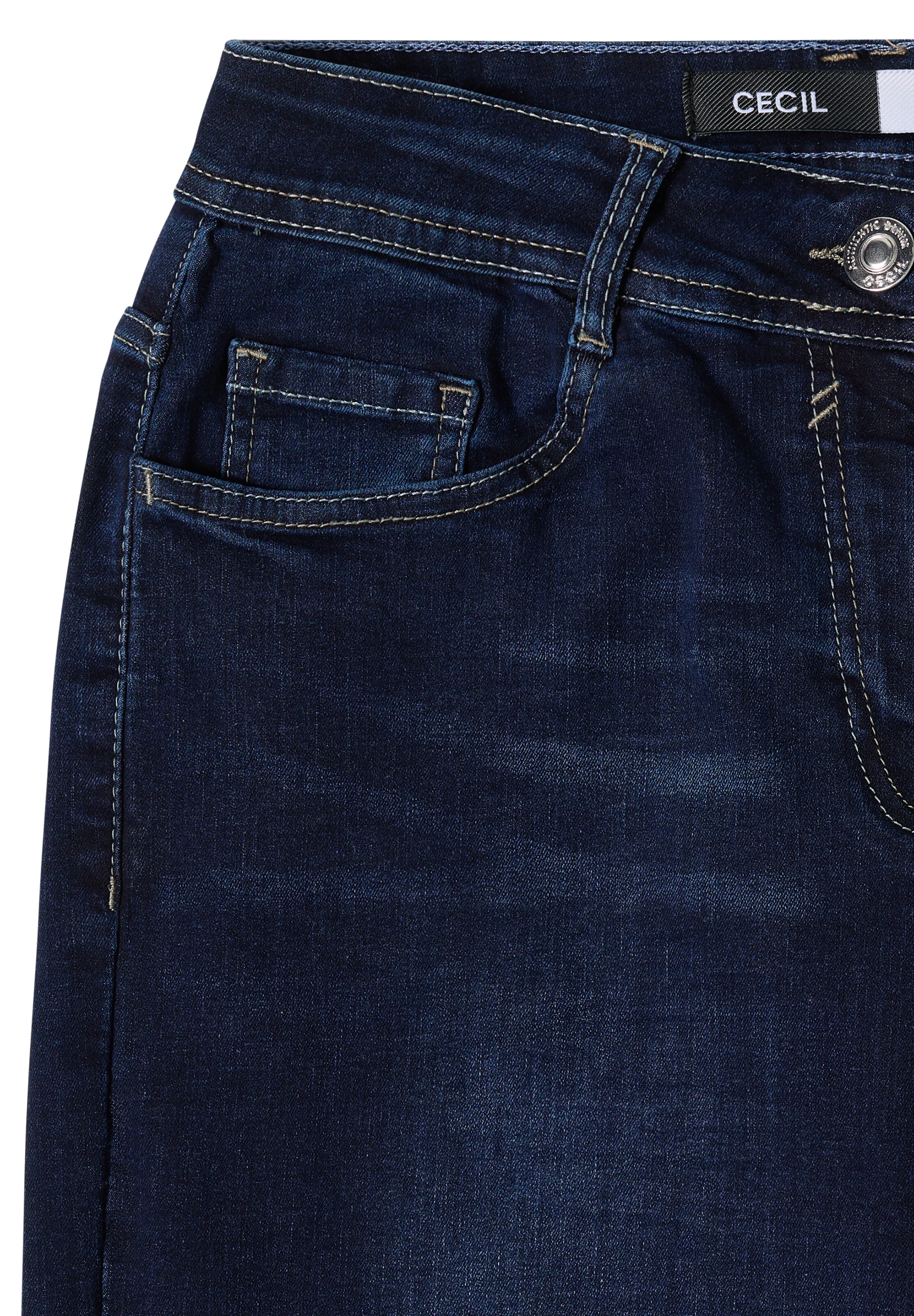 CECIL Wide Leg Jeans in Blau