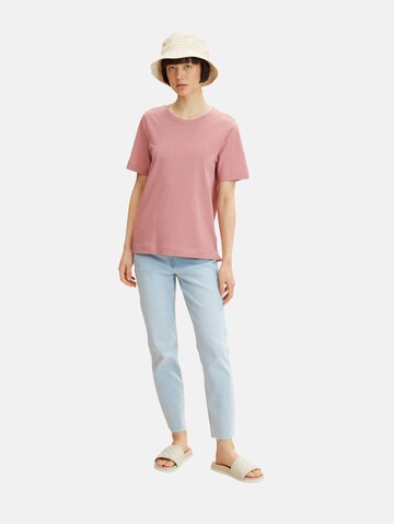 TOM TAILOR T-Shirt in Pink