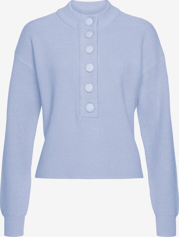 LASCANA Sweater in Blue: front