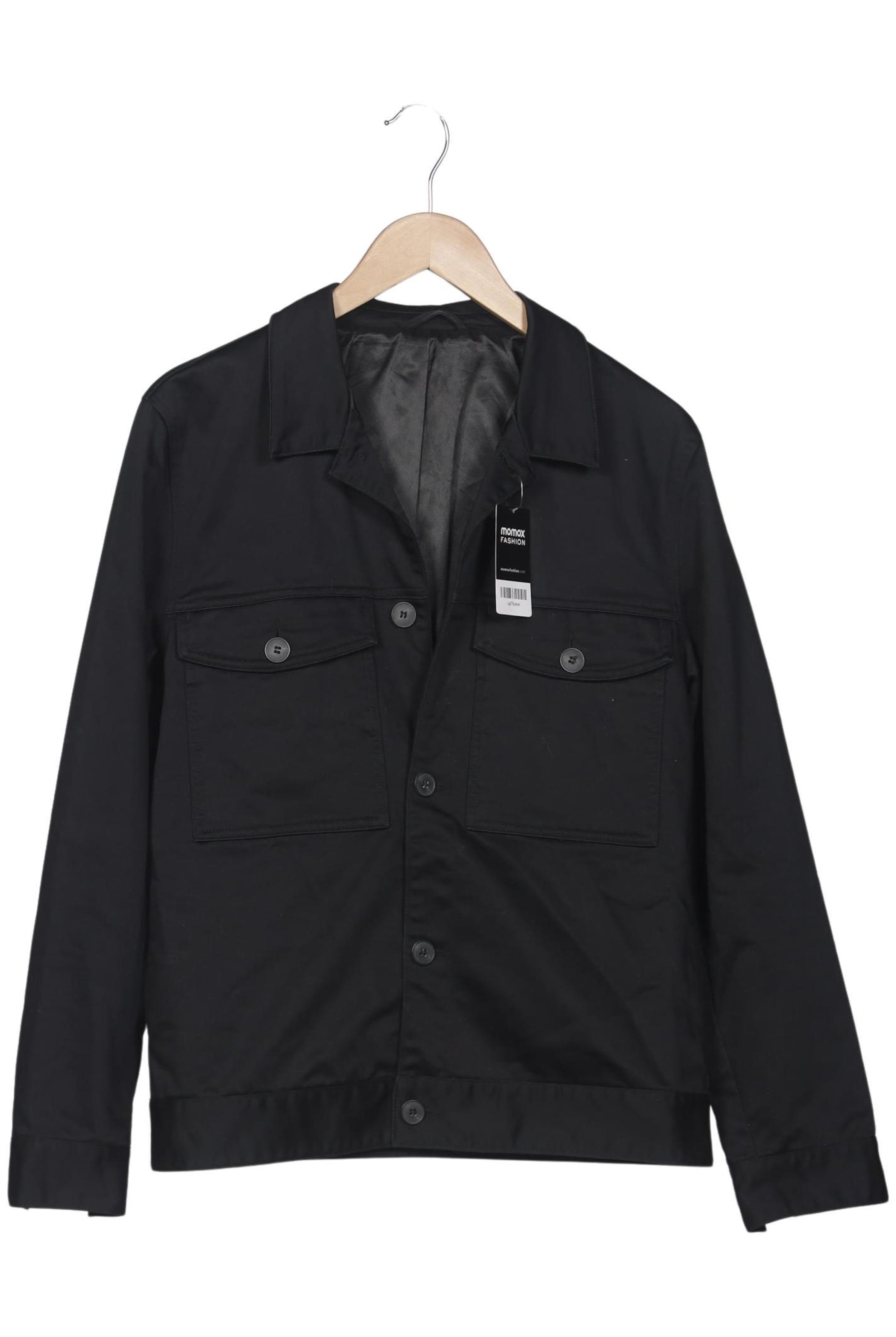TOPMAN Jacket & Coat in S in Black: front