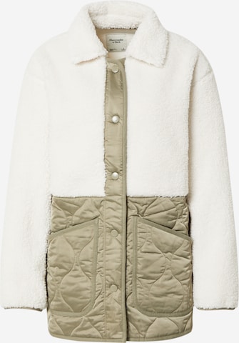 Abercrombie & Fitch - Chaqueta de entretiempo en beige: frente