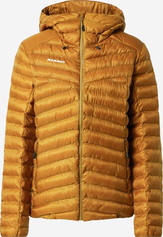 MAMMUT Outdoor Jacket 'Albula' in Yellow: front