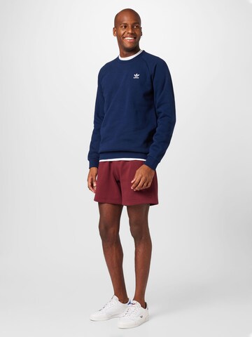 ADIDAS ORIGINALS Sweatshirt 'Trefoil Essentials ' in Blauw
