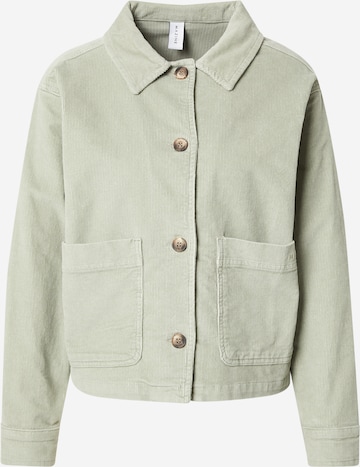 Veste mi-saison mazine en vert : devant