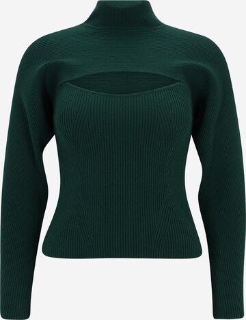 Pull-over Banana Republic Petite en vert : devant