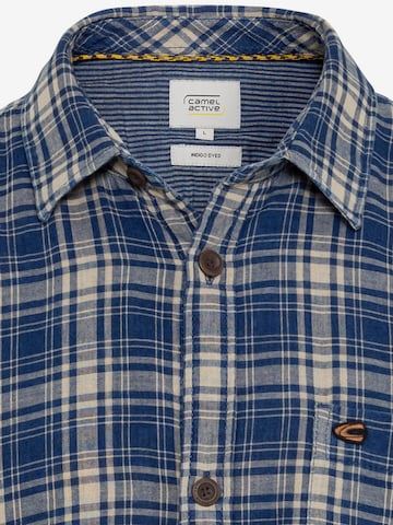 CAMEL ACTIVE Regular fit Button Up Shirt in Blue