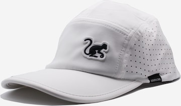 Surf Monkey Sportcap in Weiß: Vorderseite