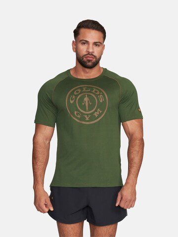 GOLD´S GYM APPAREL Functioneel shirt 'Kurt' in Groen