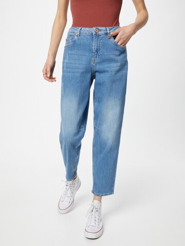 PULZ Jeans Regular Jeans 'Emma' in Blauw: voorkant