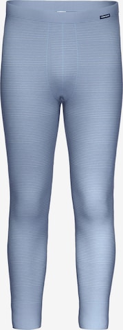 Ammann Long Johns 'Day Classic / Jeans Feinripp' in Blue: front