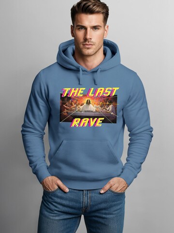 Neverless Sweatshirt 'The Last Rave' in Blue