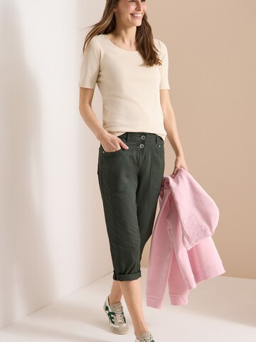 CECIL Regular Broek 'New York' in Groen