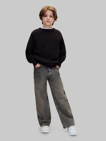 Calvin Klein Jeans Pullover in Schwarz