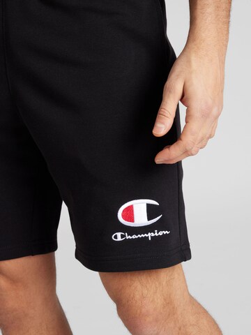 Champion Authentic Athletic Apparel regular Παντελόνι 'Legacy' σε μαύρο