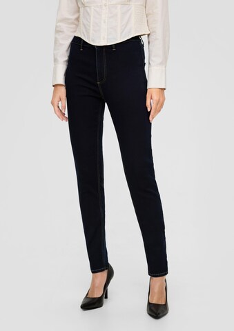 QS Skinny Jeans 'Sadie' in Schwarz: Vorderseite