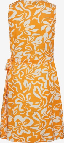 Robe 'Larisa' PIECES en orange