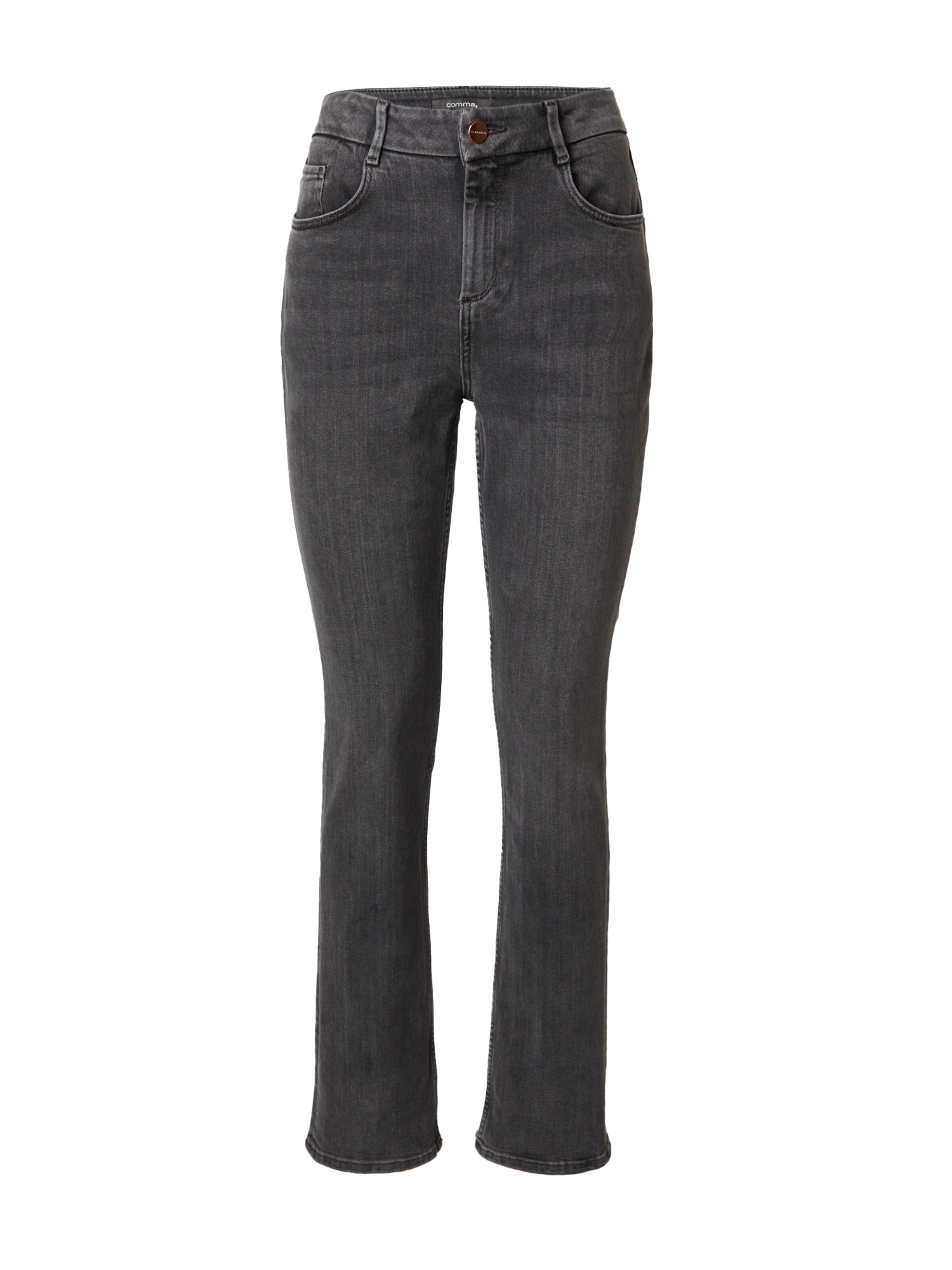 COMMA Regular Jeans in Grey: front