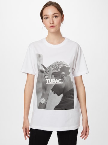 Merchcode Shirt 'F*ck The World' in White: front