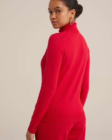 WE Fashion Sweater in Red