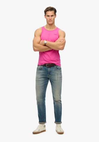 T-Shirt 'Essential' Superdry en rose