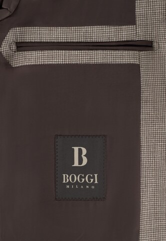 Boggi Milano Regular Anzug in Braun