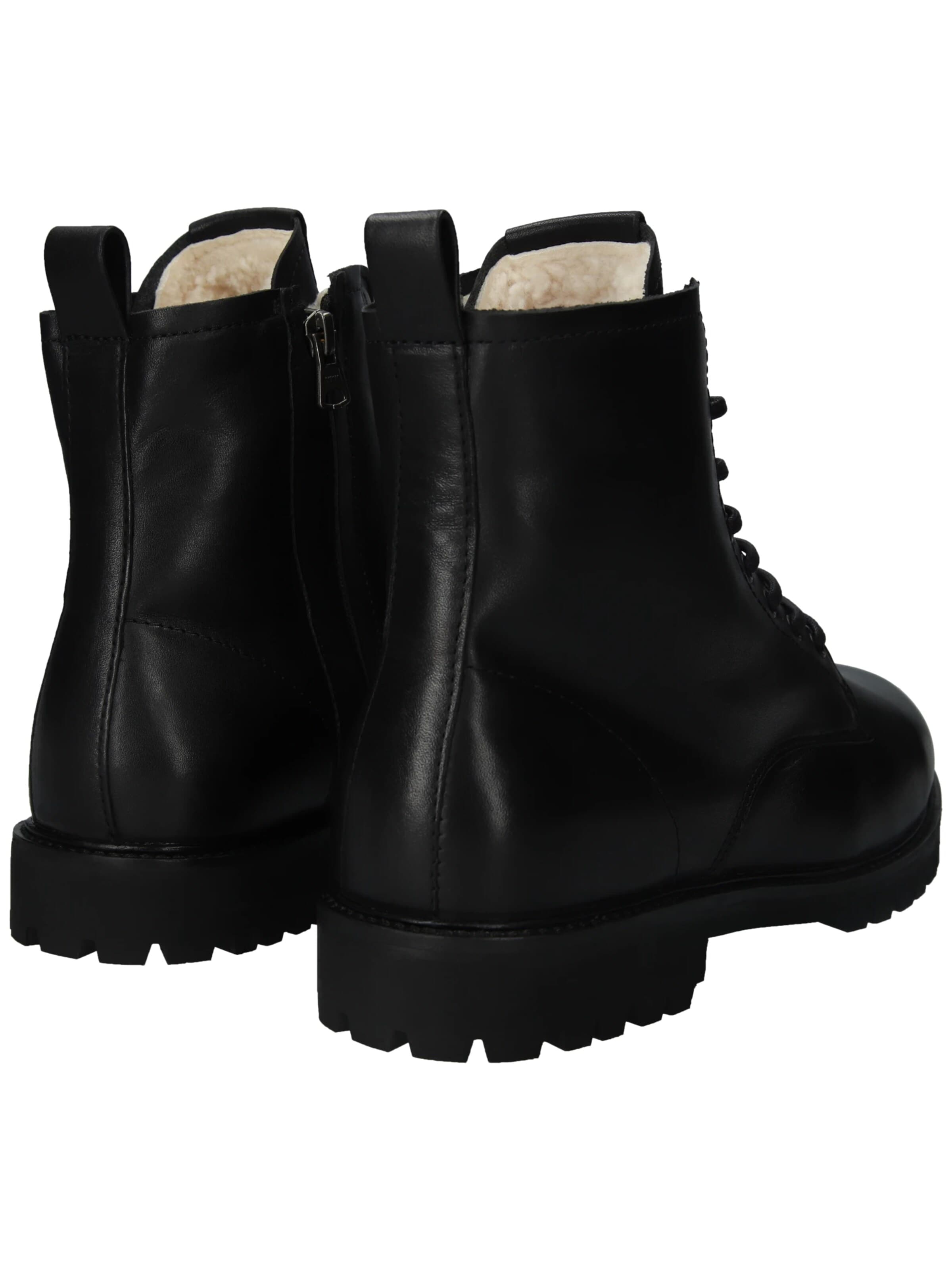 Boots stringati 'JAXON' di BLACKSTONE in nero