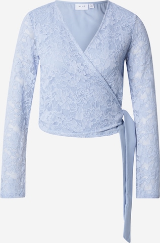 VILA Pusero 'VILacey' värissä sininen: etupuoli