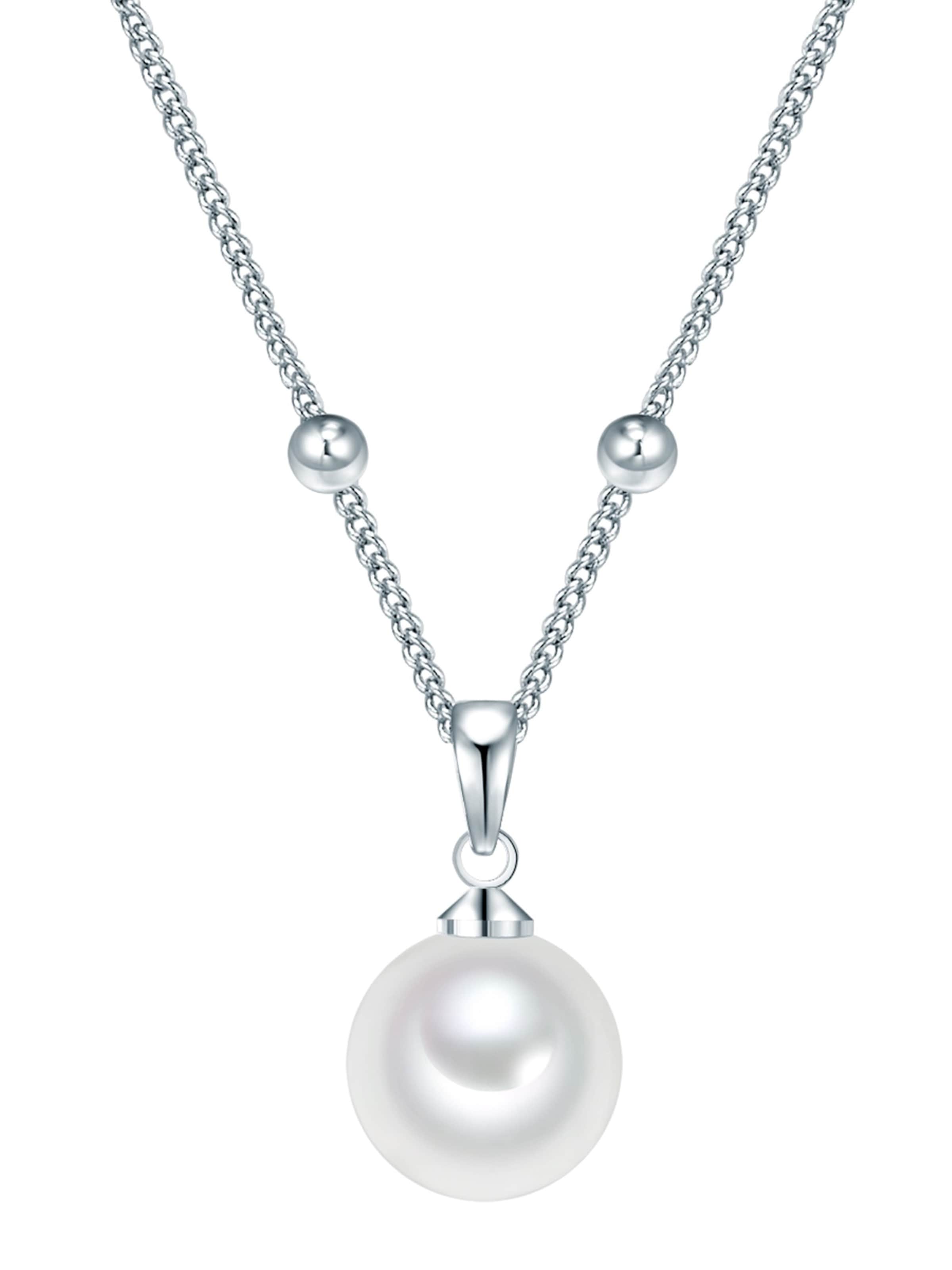 Lulu & Jane Kette in Weiß