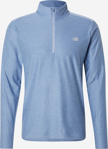 new balance Performance shirt 'Space Dye' in Blue: front