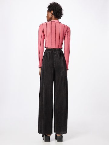 Wide leg Pantaloni 'Miss Joslin' de la Misspap pe negru