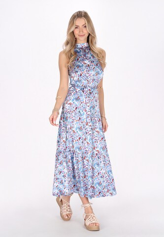 IZIA Summer dress in Blue: front
