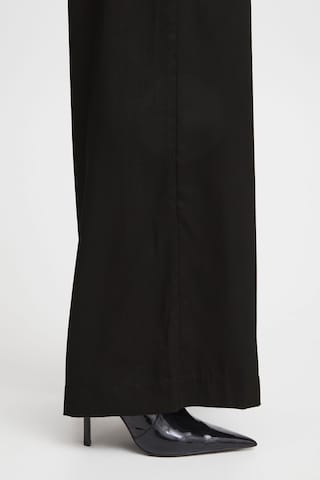 b.young Wide Leg Stoffhose 'Jimsa' in Schwarz